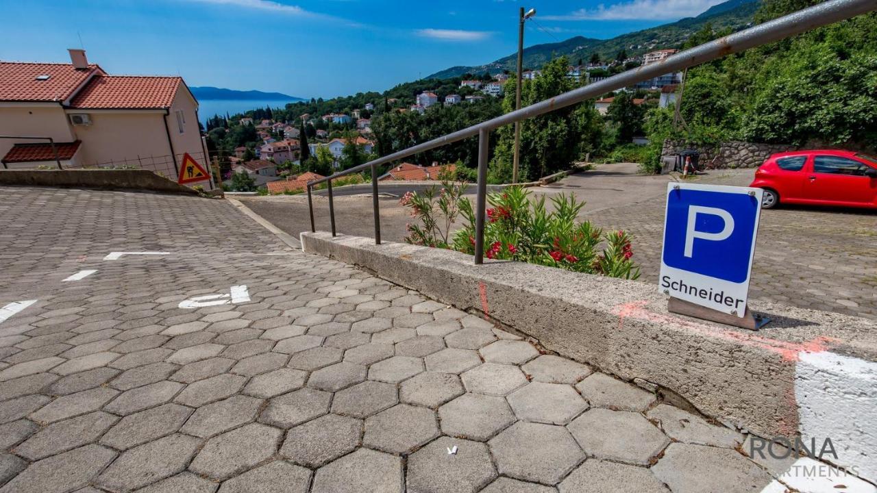 Rona Spacious Apartment With A Panoramic View Ičići 外观 照片